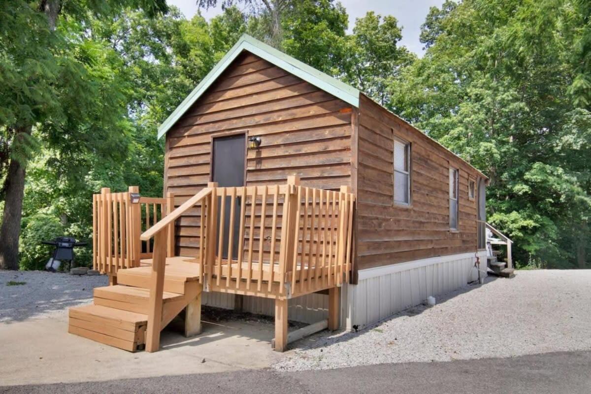Charming Log Cabin In Bloomington Luaran gambar
