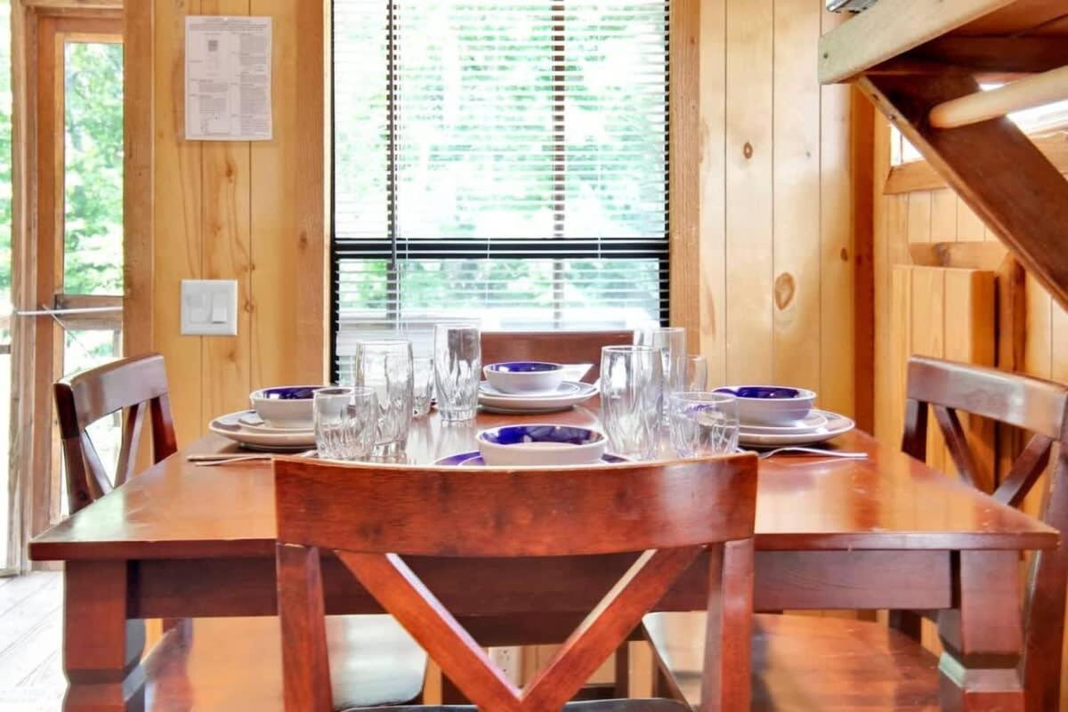 Charming Log Cabin In Bloomington Luaran gambar