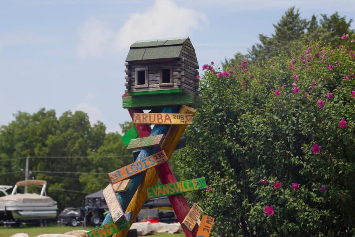 Charming Log Cabin In Bloomington Luaran gambar